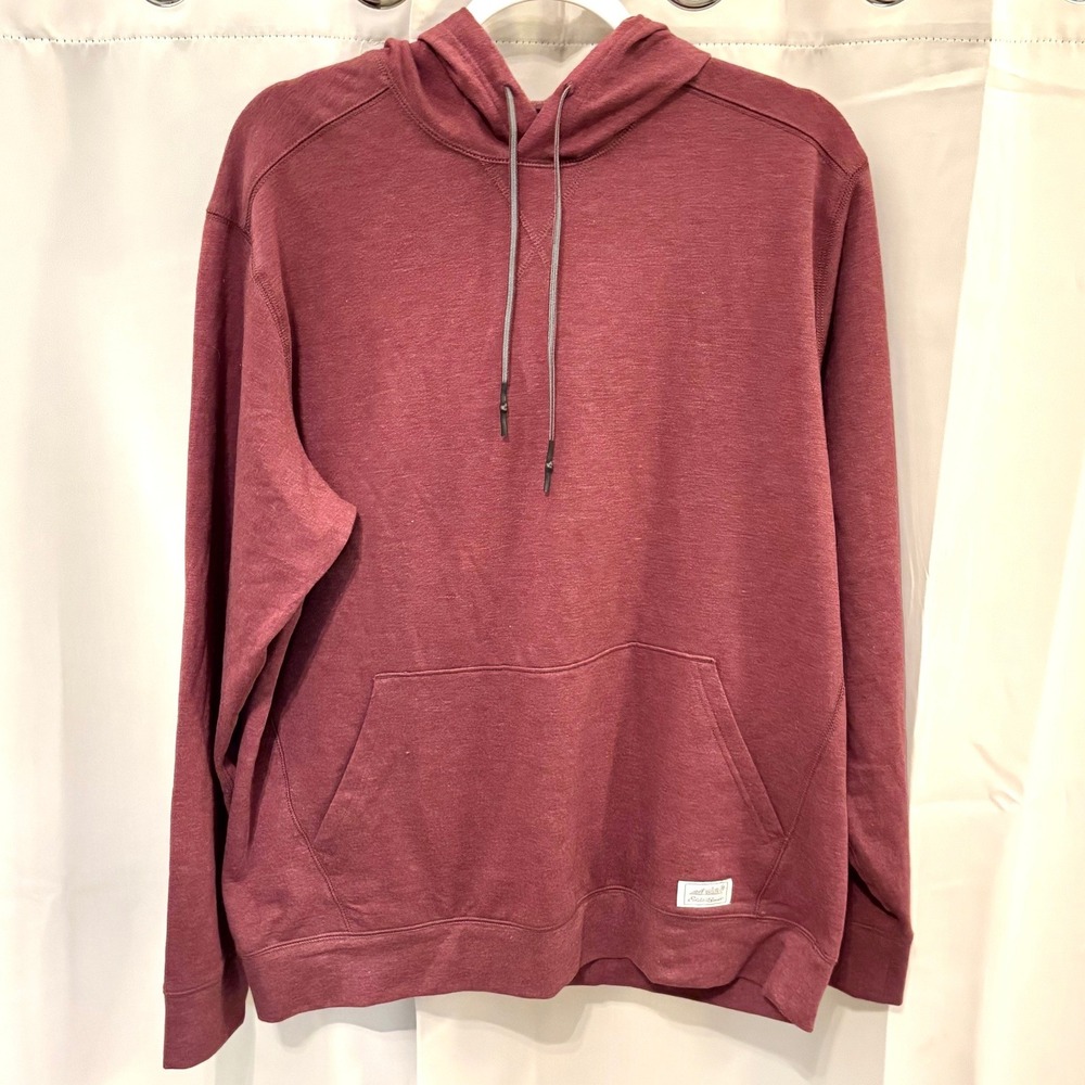 Eddie Bauer Mens Fleece Hoodie Everyday Oversized Large Gorpcore Outdoor 20101
